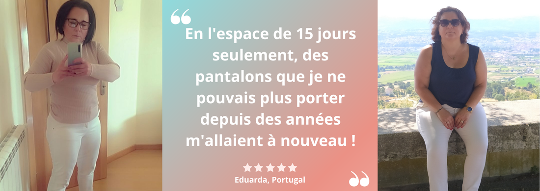Eduarda est passée de 105* kg à 74* kg en 6* mois
