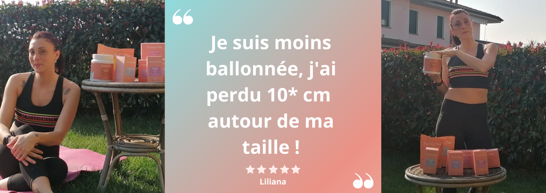 Liliana : "J'ai perdu 10* cm autour de ma taille !"