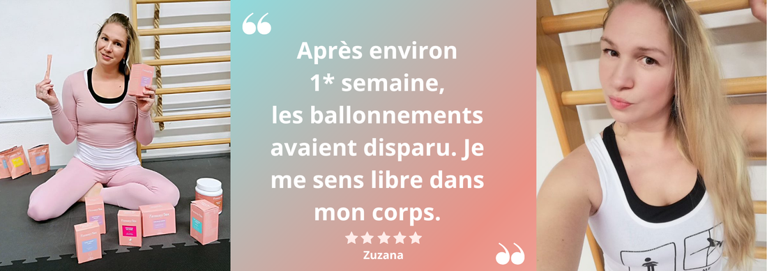 Zuzana s'est débarrassée de ses SPM, de ses ballonnements et de ses envies de sucre  avec TummyTox