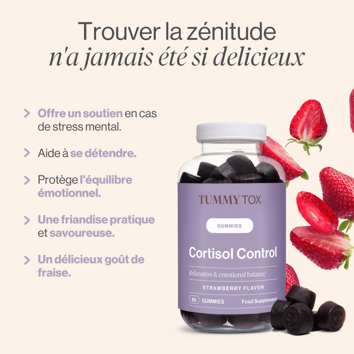Gummies Cortisol Control pour réduire le stress