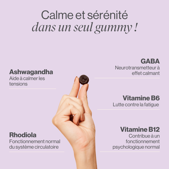 Gummies Cortisol Control pour réduire le stress