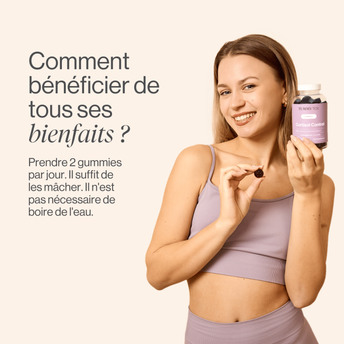 Gummies Cortisol Control pour réduire le stress