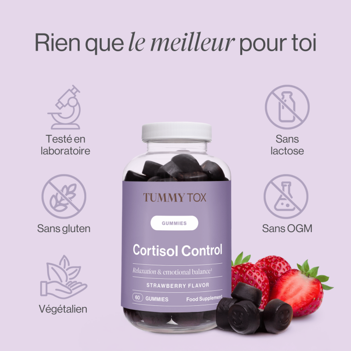 Gummies Cortisol Control pour réduire le stress