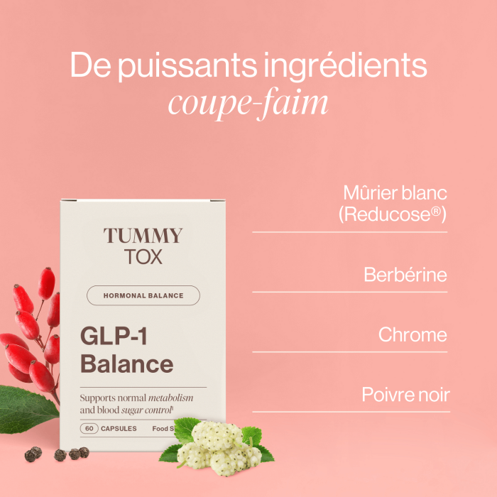 GLP-1 Balance : le coupe-faim naturel le plus efficace