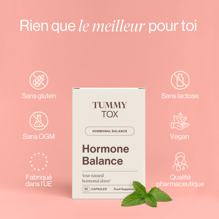 Hormone Balance: gélules pour la détox hormonale - 2 boîtes