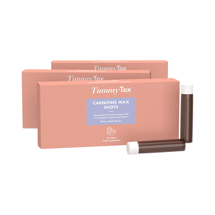 NOUVELLE SAVEUR ! Carnitine Max Shots : L-Carnitine Liquide x3 - MÃGA PACK