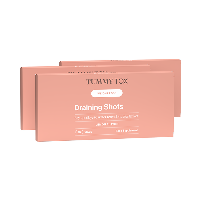Draining Shots: ampoules contre la rétention d'eau - 3 boîtes