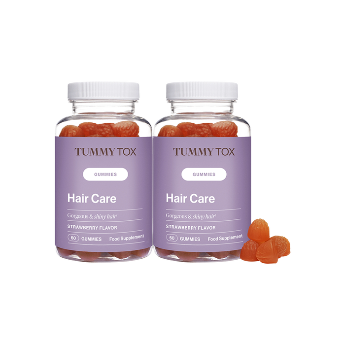 Gummies Hair Care pour des cheveux forts et épais - 2 pots