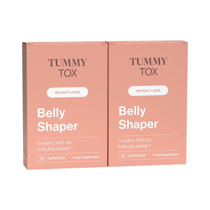 Belly Shaper: gélules pour un ventre plat - 2 boîtes