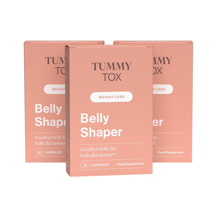 Belly Shaper: gélules pour un ventre plat - 3 boîtes