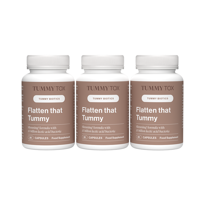 Flatten That Tummy: probiotique pour un ventre plat - 3 boîtes