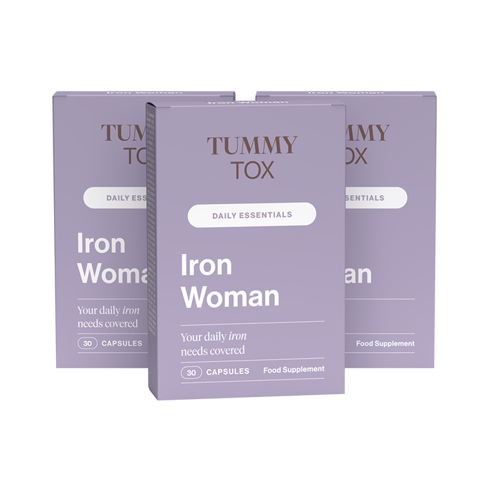 Iron Woman: 40 mg de fer avec de la vitamine C - 3 boîtes
