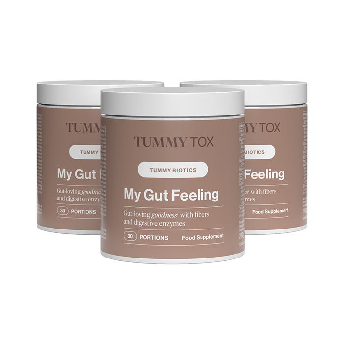 My Gut Feeling: probiotique pour la santé intestinale et la digestion - 3 boîtes