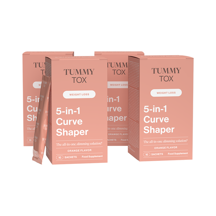 Curve Shaper 5-en-1: boisson modelante - 4 boîtes