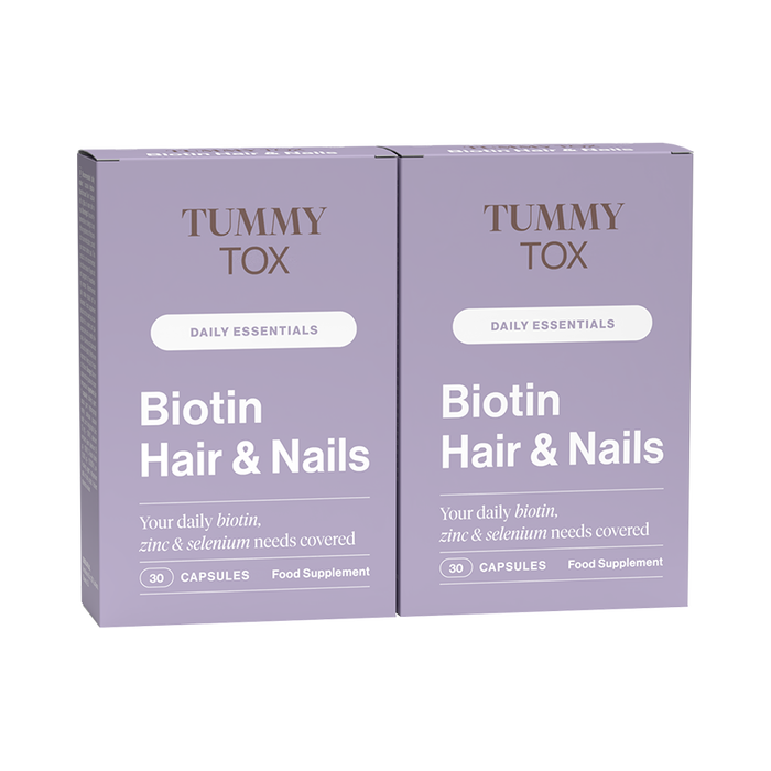 Biotine Cheveux & Ongles : Biotine 10 000 Mg + Zinc + Sélénium - 2 boîtes