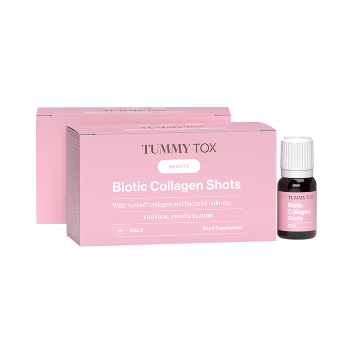 Biotic Collagen Shots pour une peau jeune et sans imperfections - 2 boîtes