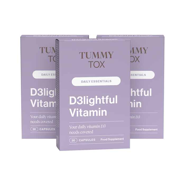 D3lightful Vitamin: vitamine D3 4000 UI - 3 boîtes