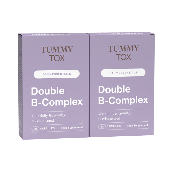 Double B-Complex : Combinaison ultra puissante de 8 vitamines B - 2 boîtes