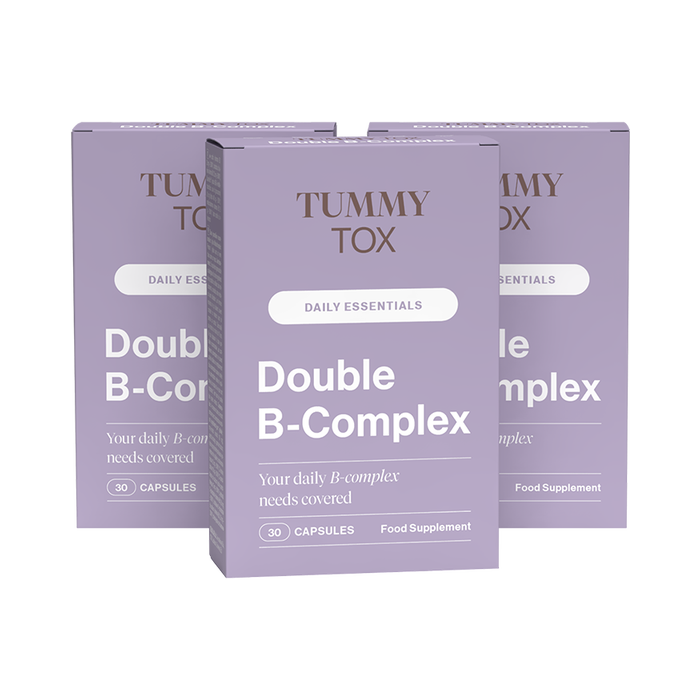 Double B-Complex : Combinaison ultra puissante de 8 vitamines B - 3 boîtes
